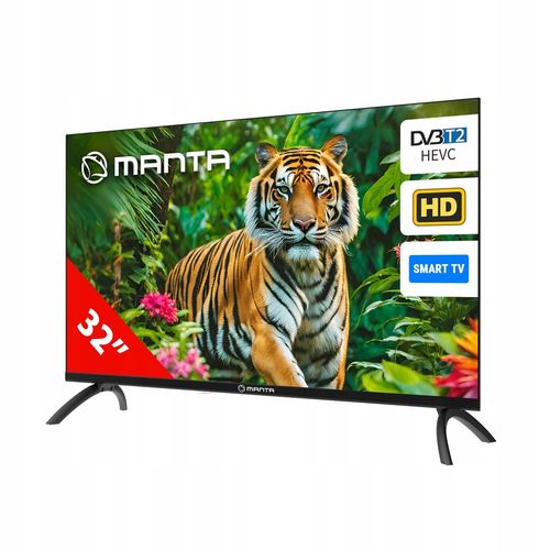 Telewizor Manta 32" LED HD SMART TV Android WiFi APLIKACJE HDMI USB Ci na Arena.pl