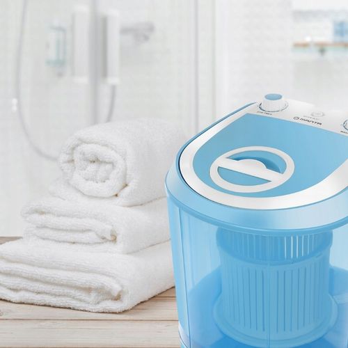 Pralka turystyczna WIRNIKOWA Z WIRÓWKĄ mini mała przenośna 3,8 kg MANTA na Arena.pl