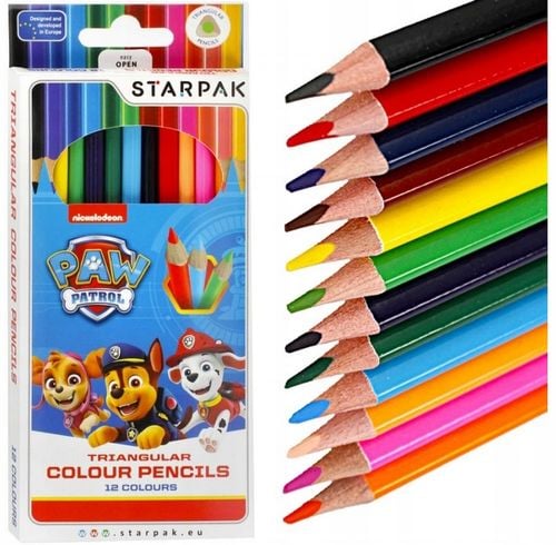 Kredki Ołówkowe 12 Kol/180 Trójkątne Pp Stk 7766 na Arena.pl