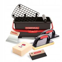 COMENSAL Zestaw glazurniczy wiadro NARZĘDZIA DO FUGOWANIA 12L S+ 8 el.