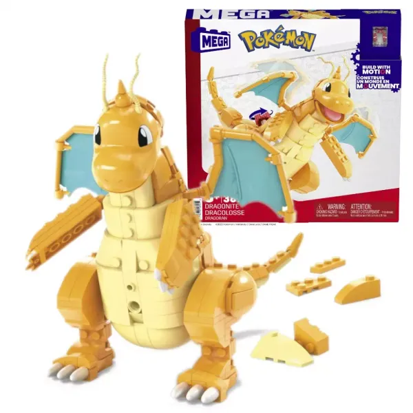 Mega Blocks. HKT25 Pokemon. Dragonite zdjęcie 1