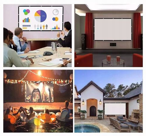 EKRAN PROJEKCYJNY do projektora Rzutnika Przenośny Zwijany 16:9 120 Cali na Arena.pl