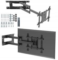 92cm DŁUGIE RAMIĘ UCHWYT DO TELEWIZORA WIESZAK TV 50 55 65 cali SUPER MOCNY