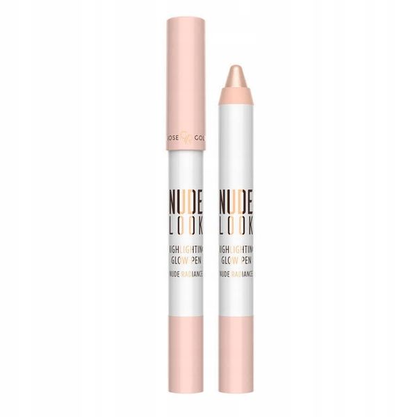 GOLDEN ROSE ROZŚWIETACZ DO TWARZY W KREDCE NUDE LOOK Highlighting Glow Pen zdjęcie 1