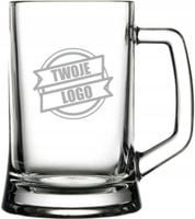 Kufel grawerowany reklama firmy ELEGANCKI komplet