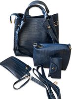 4W1 ZESTAW TOREBEK SZOPERKA LISTONOSZKA KLUCZNIK WIZYTOWNIK GRANATOWA