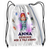 Plecak Sportowy Szkolny Dla Anny Córki Dziecka Z Nadrukiem Ze Zdjęciem