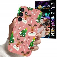 ETUI CASE DO SAMSUNG A13 5G A04S - ŚWIĄTECZNE WZORY NA ŚWIĘTA RENIFER