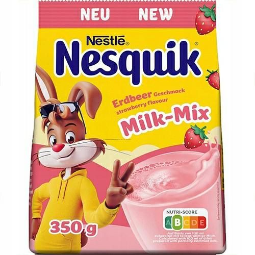 NESQUIK KAKAO 350G TRUSKAWKA zdjęcie 1