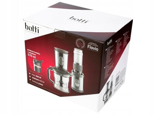 Rozdrabniacz i Blender BOTTI FLAVIO 2w1 Smoothie 500W Szary na Arena.pl