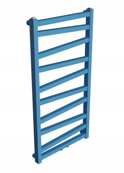 Grzejnik dekoracyjny ZYGZAK-MID 1190x500 NIEBIESKI zdjęcie 3
