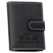 portfel skórzany męski n4l-chm-bl-8949 black