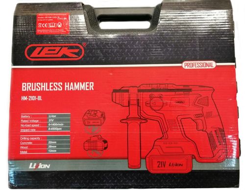 MASTERCUT LEK HM-2101-BL MŁOTOWIERTARKA AKUMULATOROWA Z FUNKCJĄ KUCIA SDS 21V LI-ION na Arena.pl