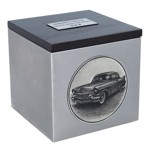 Urna pogrzebowa z grawerowanym Cadillac Tabliczka / Tak na Arena.pl