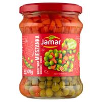 Jamar Mieszanka warzywna marchewka groszek 470 g