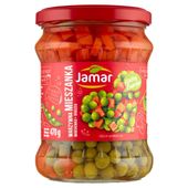 Jamar Mieszanka warzywna marchewka groszek 470 g