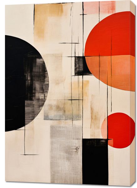 Obraz 70x100cm Abstrakcyjna Symetria zdjęcie 1
