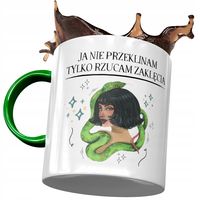 Kubek Zielony Śmieszny Ja Nie Przeklinam Prezent Z Nadrukiem Ze Zdjęciem