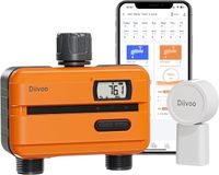 Diivoo Komputer nawadniający Wi-Fi 2 wyjścia przepływomierz wody