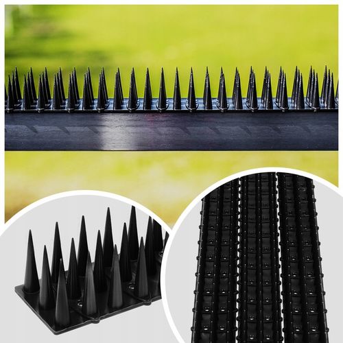 WYSOKIE KOLCE LISTWA NA PTAKI GOŁĘBIE PRZECIW PTAKOM GOŁĘBIOM 10 SZT na Arena.pl