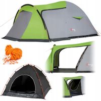 Namiot turystyczny 3 osobowy Sypialnia Przedsionek 3000mm, dwupowłokowy