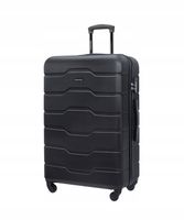 Walizka Duża Podróżna Na Kółkach Twarda ABS PUCCINI Czarna ABS024A-1