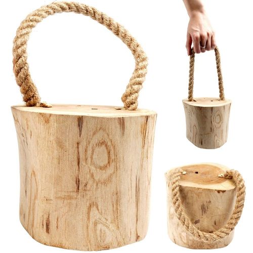 Stoper do drzwi drewniany 15 cm na Arena.pl