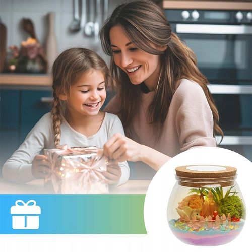 ZESTAW DO TWORZENIA KRYSZTAŁ TERRARIUM DIY DLA DZIECKI Z DIODĄ LED I PILOT na Arena.pl