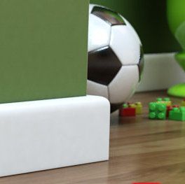 Listwy białe MDF 100x18 R10 na Arena.pl