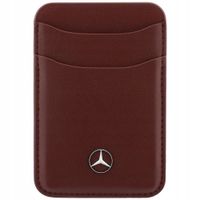 Portfel magnetyczny Mercedes Leather czerwony