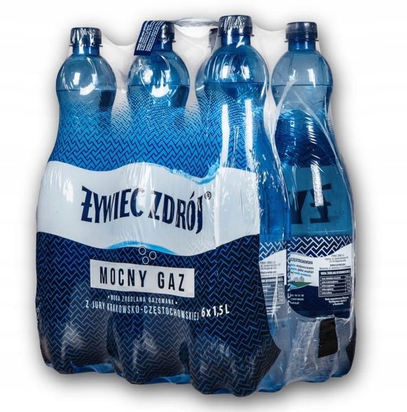 Woda gazowana ŻYWIEC ZDRÓJ 6x1,5l zdjęcie 1