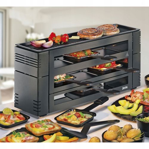 Raclette piec do mini pizzy dla 6 osób na Arena.pl