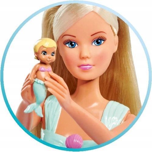 Simba Lalka syrenka Steffi w ciąży lalka jako ciężarna syrenka z Kevinem na Arena.pl