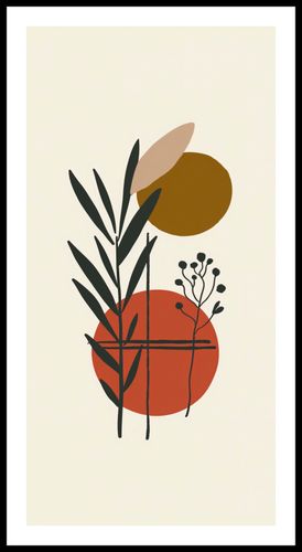 Plakat 50x100cm Kontrast w Botanice na Arena.pl