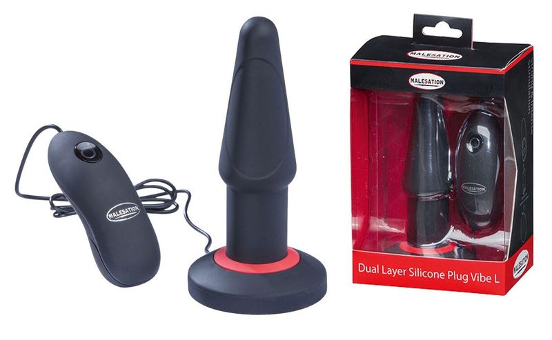 MALESATION Dual Layer Silicone Plug Vibe L zdjęcie 1