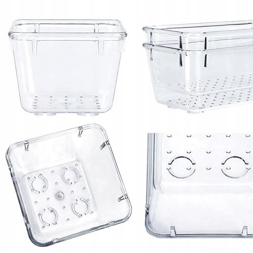 ORGANIZERY DO SZUFLADY NA PRZYBORY KOSMETYKI PRZEZROCZYSTE ZESTAW 25 na Arena.pl