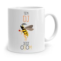 Dla Dja Muzyka Kubek Ten Dj Jest Osom Prezent Z Nadrukiem Ze Zdjęciem