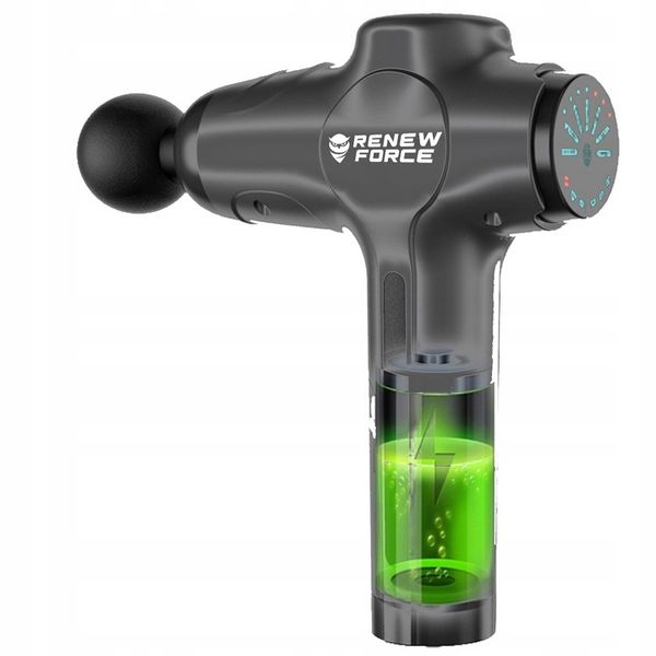 PISTOLET DO MASAŻU masażer do pleców ciała nóg karku stóp +10 KOŃCÓWEK 120W zdjęcie 12