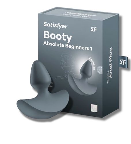 Szary wibrujący korek analny na Arena.pl