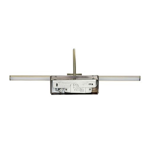 Galeryjka LAMPA ścienna GIOTTO LED 8168 Nowodvorski metalowa OPRAWA kinkiet LED 8W 3000K nad obrazy mosiądz na Arena.pl