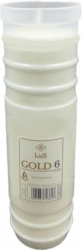 Rewelacyjne wkłady do zniczy LINIS z gwarancją czasu palenia Gold 6dni x 12 na Arena.pl