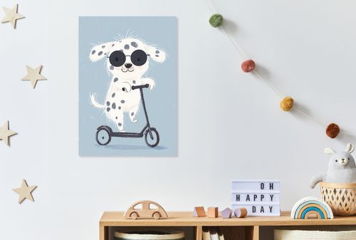 Obraz 60x90cm Wzory dla Dzieci, Dziewczynki i Chłopca - Psiecko na Arena.pl