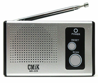 Mini radio turystyczne kieszonkowe AM FM CMiK MK-229