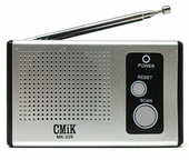 Mini radio turystyczne kieszonkowe AM FM CMiK MK-229