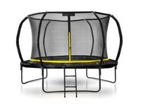 Trampolina ogrodowa Dla Dzieci 312 cm z siatką wewnętrzną PREMIUM 10FT Drabinka