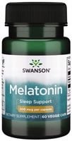 Melatonina 500mcg 60 kaps. Swanson Zasypianie Spokojny sen Ciśnienie krwi