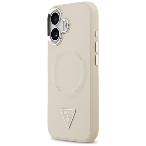 etui guess triangle logo magsafe do      iphone 17 beżowy na Arena.pl