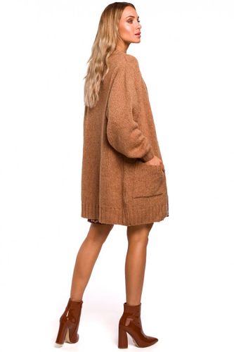 Sweter Kardigan Model MOE467 Kamel - Moe  S/M na Arena.pl