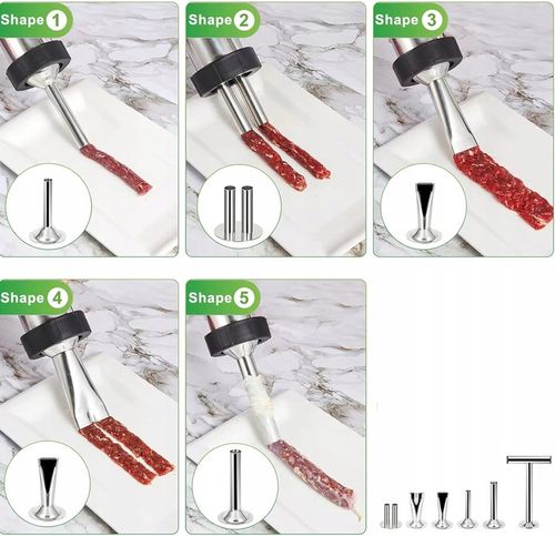 NADZIEWARKA DO KIEŁBASY I JERKY WIELOFUNKCYJNY MASZYNKA DO KIEŁBAS SZPRYCA na Arena.pl