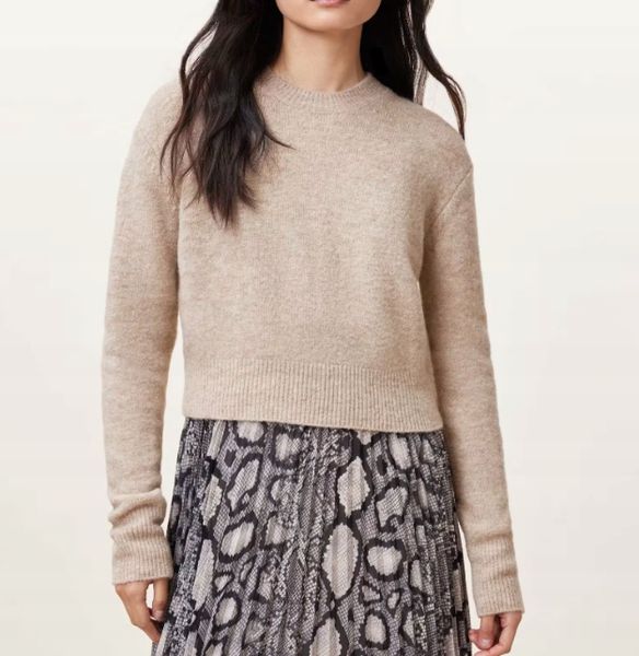Sweter ALLSAINTS beżowy L zdjęcie 1